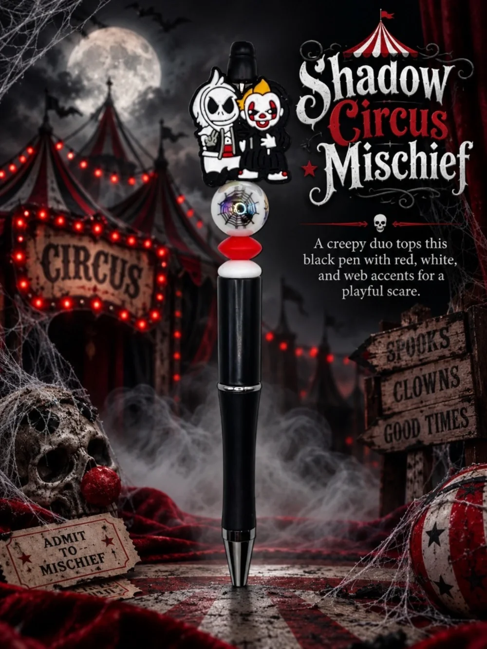 Shadow Circus Mischief Pen